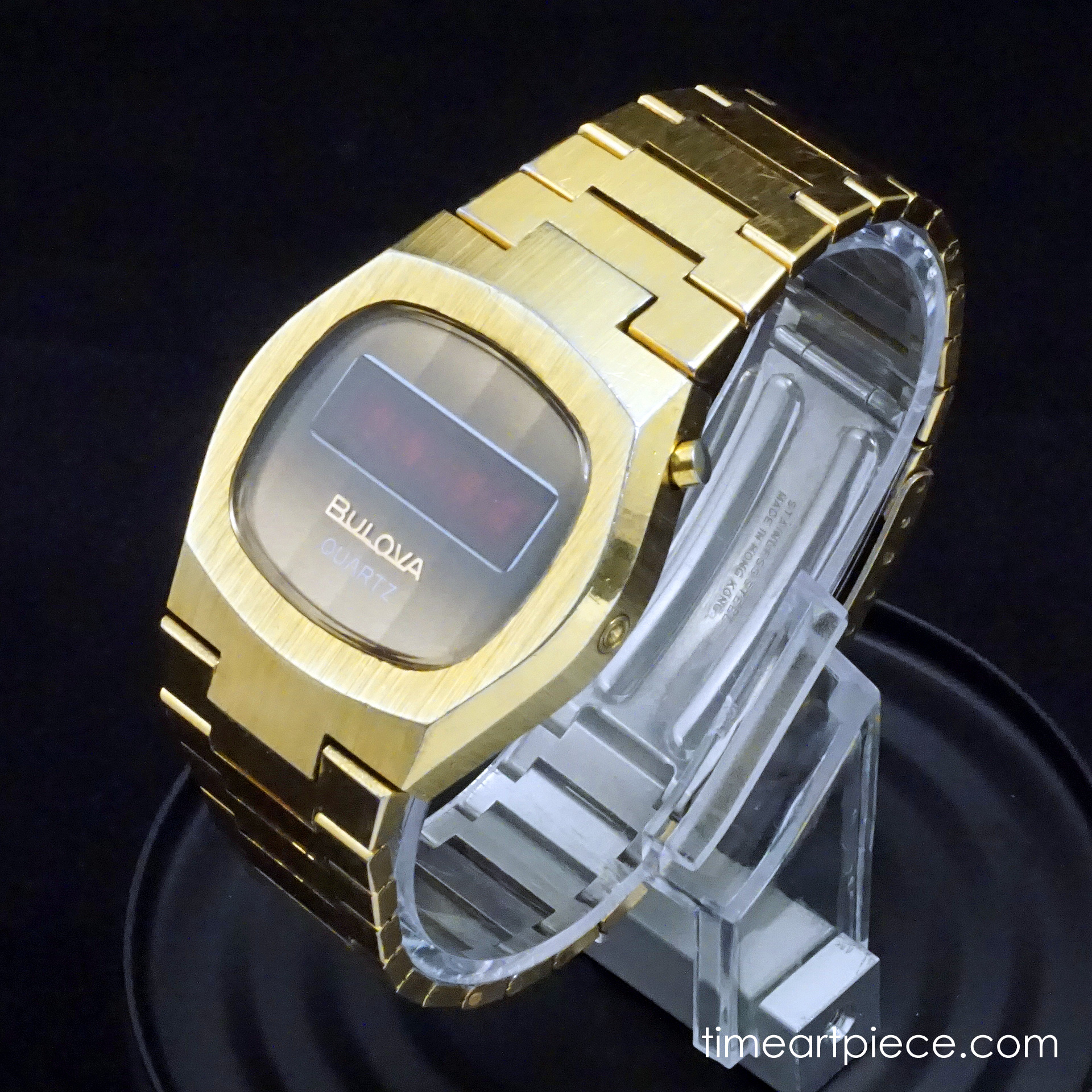 Bulova N6 Gold Time Art Piece