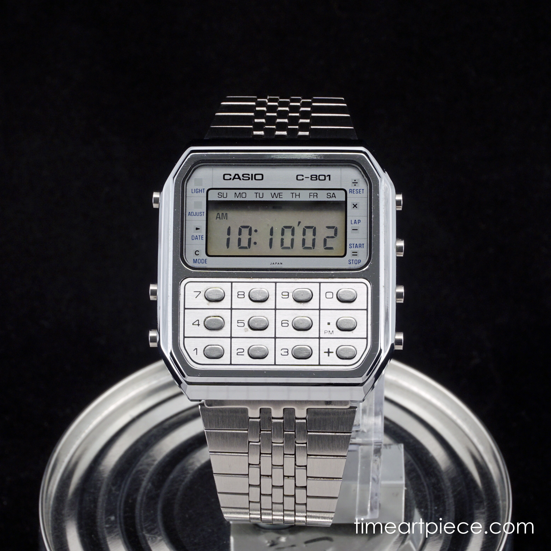 Casio C-801 Silver - Time Art Piece