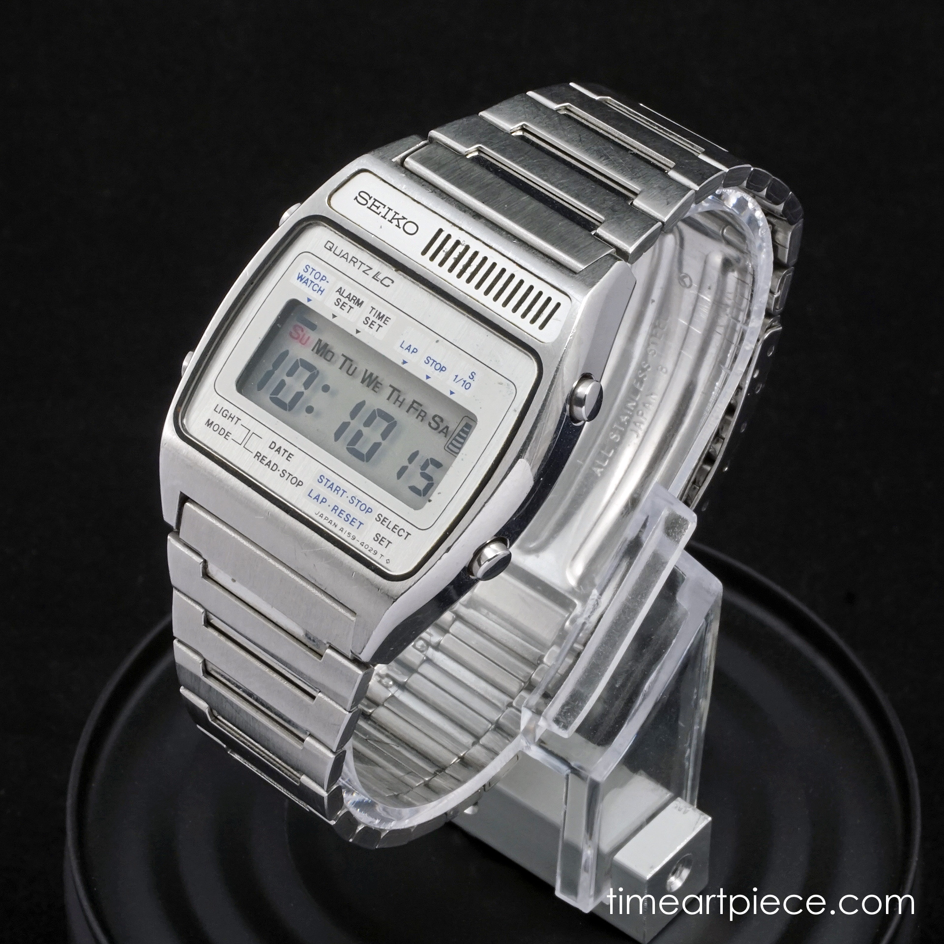 Seiko A159-4039 Silver - Time Art Piece