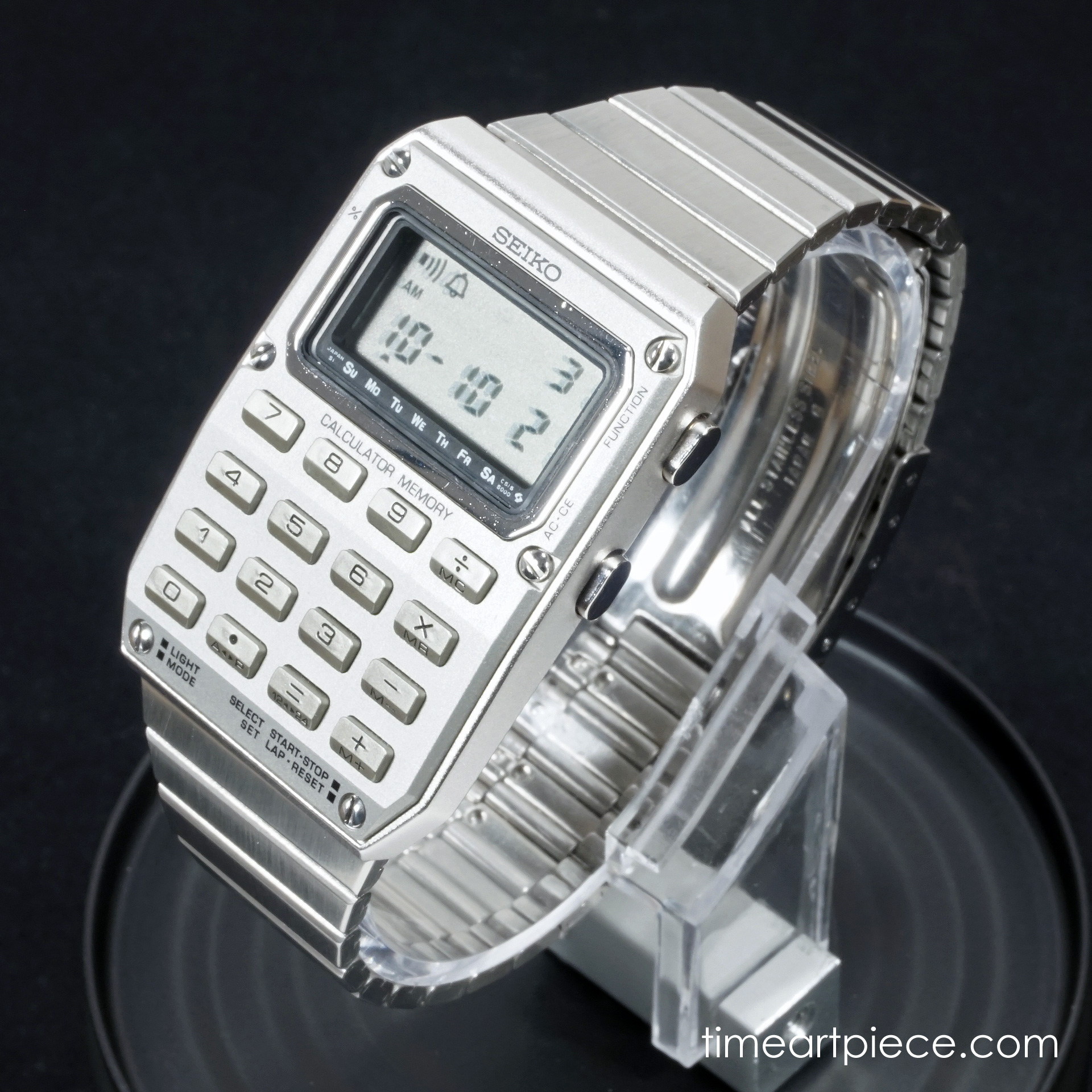 Seiko C515 5000 Silver Time Art Piece