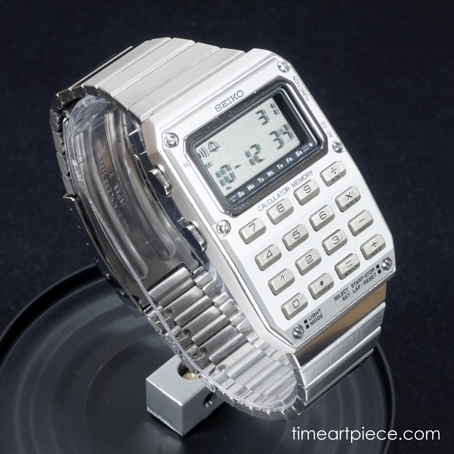 Seiko C515 5000 Silver Time Art Piece